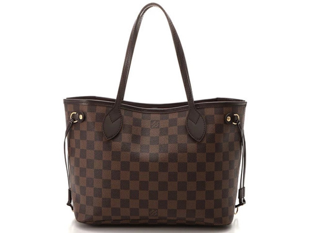 LOUIS VUITTON Neverfull Tote Bag Damier Cerise Red JH